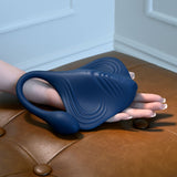 Gender X DAILY GRIND - Blue USB Rechargeable Grinding Pad with Anal Plug-GX-RS-6350-2