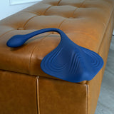 Gender X DAILY GRIND - Blue USB Rechargeable Grinding Pad with Anal Plug-GX-RS-6350-2