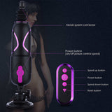 Hismith Pro Traveler 2.0 - Mains Powered Portable Sex Machine with App Control and Remote
