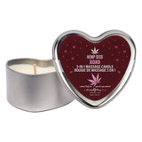 EB Hemp Seed Lovers Heart Candle Display - Counter Display of 12 and Tester