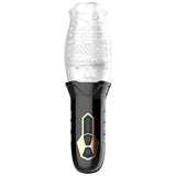 Adam & Eve Adams Gawk Gawk - Clear USB Rechargeable Rotating Masturbator-I473 8000