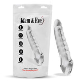 Adam & Eve Ridged Rider - Clear 22.9 cm Penis Extension Sleeve-I474 2400