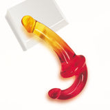 Shades 9.5 Strapless Double Dong - Pink/Orange 24 cm Double Dong-IC1308