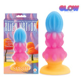 Alien Nation - Sprite - Glow in Dark Coloured 14 cm Fantasy Anal Plug-IC1366
