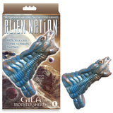 Alien Nation - Gila - Blue/Gold 14 cm Penis Sheath-IC1368