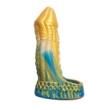 Alien Nation - Komodo - Blue/Gold 16.5 cm Penis Extender Fantasy Sleeve-IC1370