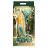 Alien Nation - Komodo - Blue/Gold 16.5 cm Penis Extender Fantasy Sleeve-IC1370