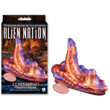 Alien Nation - Copperhead - Coloured USB Rechargeable Vibrating Fantasy Grinder Pad with Remote-IC1378