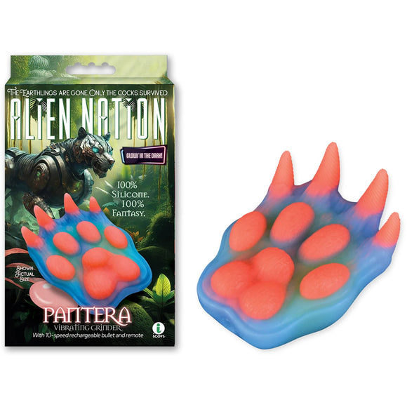 Alien Nation - Pantera - Coloured USB Rechargeable Vibrating Fantasy Grinder Pad with Remote-IC1379