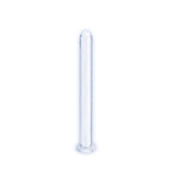  Cylindrical - Clear Glass 17.8 cm Dildo-IC2683