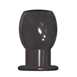  Hollow Butt Plug - Black Hollow Butt Plug