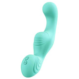 Adam & Eve THE WAVE RIDER - Teal USB Rechargeable Triple Stimulating Grinder Pad with Remote Control-J267 4500