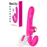 Adam & Eve ORGAZ-OHH-MATIC - Pink 23.5 cm USB Rechargeable Strapless Strap-On with Remote-J371 6200