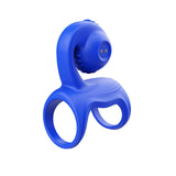 Adam & Eve ROCKIN & ROLLIN SNAIL - Blue USB Rechargeable Vibrating Couples Cage-J435 4000