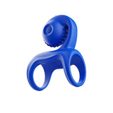 Adam & Eve ROCKIN & ROLLIN SNAIL - Blue USB Rechargeable Vibrating Couples Cage-J435 4000