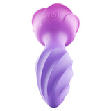 Adam & Eve ROTATING ROSE PLUG - Pink 12 cm USB Rechargeable Rotating & Vibrating Butt Plug with Gem Base-J439 9000