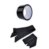 Adam & Eve MIDNIGHT MOODS COLLECTION - Black Couples Bondage Kit - Set of 10 Pieces-J536 8000