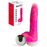 Adam & Eve THE SQUIGGLER - Pink 22.8 cm USB Rechargeable Thrusting Vibrating & Gyrating Dildo with Wireless Remote