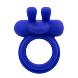 Adam & Eve ROCKIN RABBIT 2.0 - Blue USB Rechargeable Vibrating Cock Ring with Wireless Remote-J937 4000