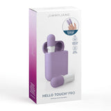 JimmyJane Hello Touch Pro - Purple Vibrating Finger Stimulators with Charging Pod-JJ10525