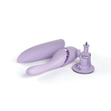 JimmyJane Hello Bang - Purple 27 cm USB Rechargeable Warming & Thrusting Vibrator-JJ40053