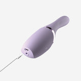 JimmyJane Hello Bang - Purple 27 cm USB Rechargeable Warming & Thrusting Vibrator-JJ40053