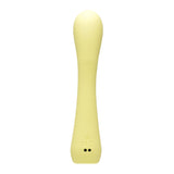 Adam & Eve GROOVY GLOW-UPS Bendie - Yellow 18.4 cm USB Rechargeable G-Spot Vibrator