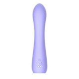 Adam & Eve GROOVY GLOW-UPS Wavie - Purple 16.5 cm USB Rechargeable Rabbit Vibrator