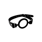 Adam & Eve OPEN WIDE - Black Adjustable Mouth Restraint