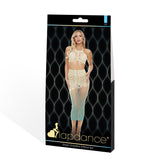 LAPDANCE Green Goddess 2-pc Set - Cream/Green - One Size-LC130
