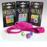 Behind Closed Doors - 4 Kinky Sex Dice - Dice Game for Couples-LGBCD.022