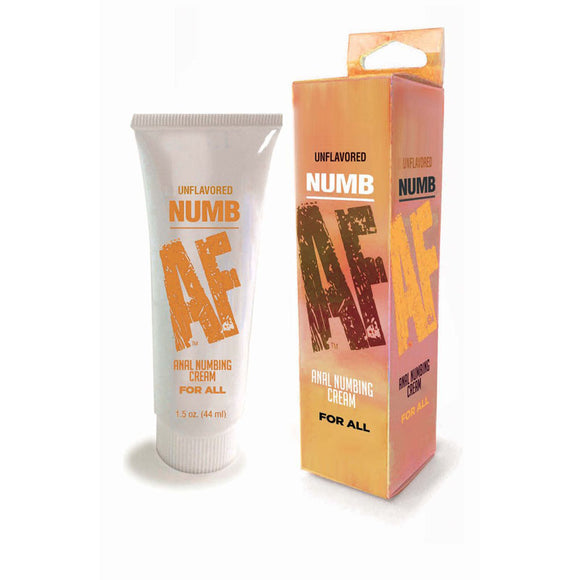 Numb AF - Unflavoured - Unflavoured Anal Numbing Cream - 44 ml Tube-LGBT.611