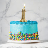 Glitterati Gold Glitter Penis Candle - Gold 10 cm Penis Party Candle-LGCP.1243