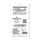 Glitterati Metallic Pink Penis Candle - Rose Gold 10 cm Penis Party Candle-LGCP.1245