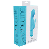 LOVELINE Belle - Blue - Blue 15.6 cm USB Rechargeable Rabbit VIbrator-LOVU062BLU