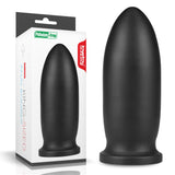 King Sized Anal Bomber - Black 23 cm (9) Mega Anal Plug-LV2245