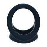 LEVELZ Silicone Cock & Ball Harness - Black - Black Cock & Ball Ring