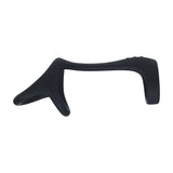 LEVELZ Tri O Silicone Shaft Cock & Ball Ring - Black Cock & Balls Ring