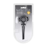 LEVELZ Wide Detachable Lasso Cock Ring - Black - Black Adjustable Cock Ring