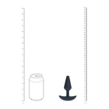 LEVELZ Classic Vibrating Silicone Anal Plug - Small - Black Small USB Rechargeable Butt Plug