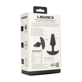 LEVELZ Classic Vibrating Silicone Anal Plug - Small - Black Small USB Rechargeable Butt Plug