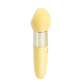 Maia RINA - Yellow - Yellow 13.3 cm USB Rechargeable Vibrator-MA23-03-C1