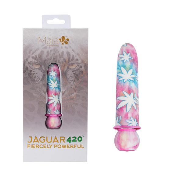 Maia JAGUAR 420 Tie Die - 420 Tie Die 10.1 cm USB Rechargeable Bullet-MA24-01-420TD
