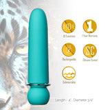 Maia JAGUAR - Blue - Blue 10.1 cm USB Rechargeable Bullet-MA24-01-BLUE