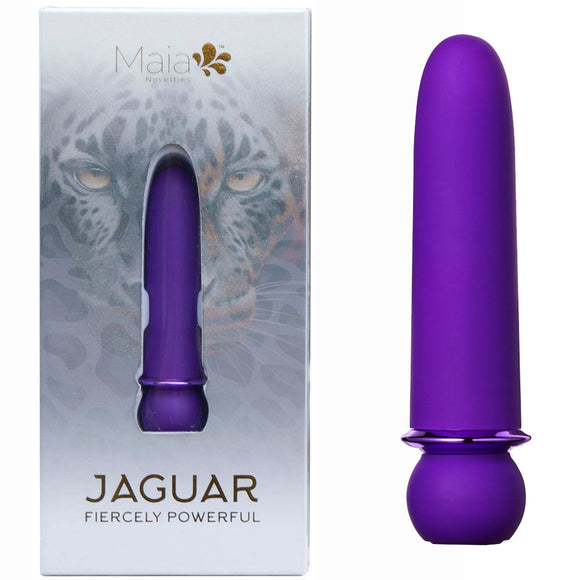 Maia JAGUAR - Purple - Purple 10.1 cm USB Rechargeable Bullet-MA24-01-PURPLE