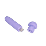 Maia HAPPI - Purple 11.1 cm USB Rechargeable Bullet-MA24-10
