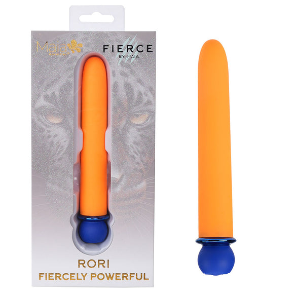 Maia RORI - Orange - Orange 15.2 cm USB Rechargeable XL Bullet-MA24-17-ORANGE