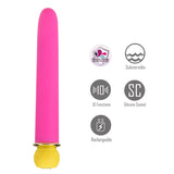 Maia RORI - Pink - Pink 15.2 cm USB Rechargeable XL Bullet-MA24-17-PINK