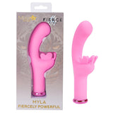 Maia MYLA - Pink - Pink 15.9 cm USB Rechargeable Butterfly Vibrator-MA24-19-PINK