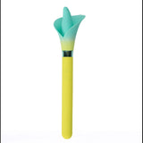Maia VALA - Yellow - Yellow/Green 22.2 cm USB Rechargeable Flower Vibrator-MA25-07-YELLOW